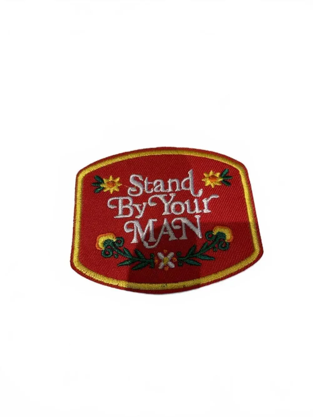Stand By Your Man Embroidered Patch